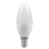 LED Smart Candle Thermal Plastic  Dimmable  5W  RGBW 3000K  SES-E14
