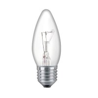 60w Incandescent Candle Bulb Clear ES-E27