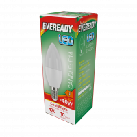 Eveready 4.9W LED Candle E14 4000K (S14325)