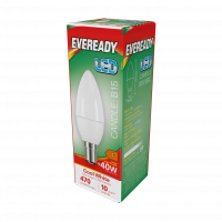 Eveready 4.9W LED Candle SBC Cool White 4000K (S14323)