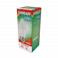 Eveready 4.9W LED Candle ES Cool White 4000K (S14324)