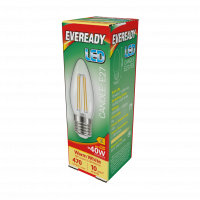 Eveready 4W LED Filament Candle ES 2700K (S15477)