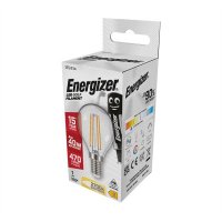 Energizer 4w LED Filament Golfball Clear SES Warm White (S12872)