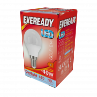 Energizer 4.9W LED Golfball SES Daylight 6500K (S13609)