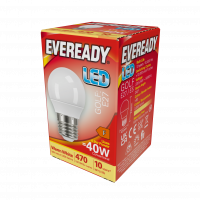 Energizer 4.9W LED Golfball ES Warm White 3000K (S13606)