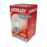 Energizer 4.9W LED Golfball ES Daylight 6500K (S13602)