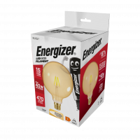 Energizer 5w LED Filament Gold G125 ES Warm White Dimmable (S15029)