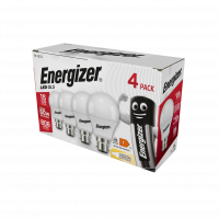 Energizer 8.5w LED GLS BC Warm White 4 Pack (S14056)