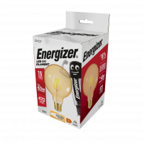 Energizer 5w LED Filament Gold G95 ES Warm White Dimmable (S15028)