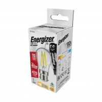 Energizer 4w LED Filament Golfball Clear BC Warm White (S12871)