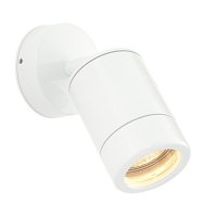 Saxby Odyssey LED White 7W 1lt Adjustable Outdoor Wall Light (ST5010W)