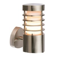 Saxby Bliss LED Stainless Steel 10.5W 1lt  Outdoor Wall Light (13798)