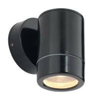 Saxby Odyssey LED Black 7W 1lt  Single Outdoor  Wall Light (ST5009BK)