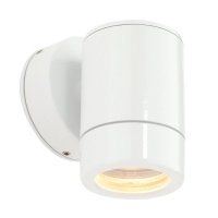 Saxby Odyssey LED White 7W 1lt Outdoor Single Wall Light (ST5009W)