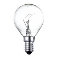 25w Incandescent Golfball Bulb Clear SES-E14
