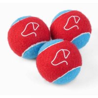 Zoon Power Pooch 5cm Mini Tennis Balls - 3 Pack