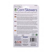 Rysons 8 Piece Corn Skewers