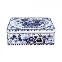 Claire Winteringham Blue & White Deep Rectangular