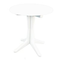 Trabella Levante Dining Table with 2 Ghibli Chairs - White