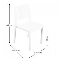 Trabella Mistral Chairs (Set of 2) - White