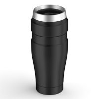 Thermos Matt Black Stainless Steel King Travel Tumbler - 470ml