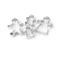 Tala Gingerbread Family Cutters - Set Of 4