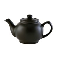 Price & Kensington Matt Black 6 Cup Teapot