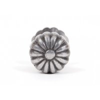 Natural Smooth Flower Cabinet Knob - Large