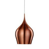 Searchlight Vibrant Copper Pendant Dia 26cm