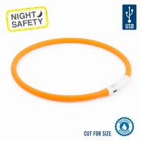 Ancol USB Flashing Band - Orange