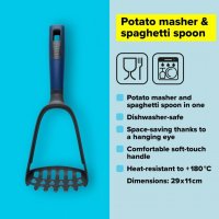 TASTY Potato Masher with Spaghetti Spoon