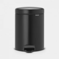 Brabantia newIcon 12 Litre Pedal Bin in Matt Black