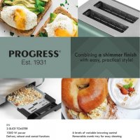 Progress Shimmer 2 Slice Toaster