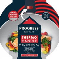 Progress 28cm Thermo Handle Stirfry