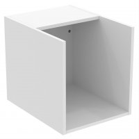 Ideal Standard i.life B Matt White Side Unit for Vessel Basins with 1 Shelf