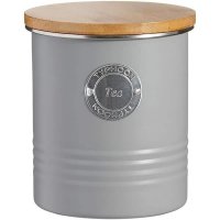 Typhoon Living Grey Tea Storage Canister