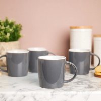 Sabichi Slate Grey Gloss Stoneware Mug