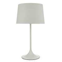 Funchal Table Lamp Grey With Shade