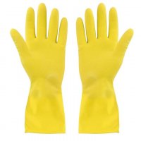 Elliotts Yellow Rubber Gloves - Large