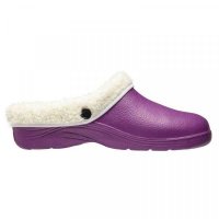 Briers Comfi Fleece Clog Lilac - Size 4