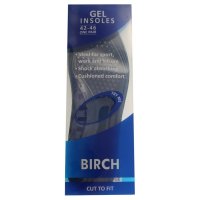 Birch Gel Insoles Size 42-46