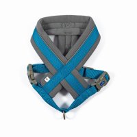 Ancol Viva Padded Dog Harness Blue- Medium 41-53cm