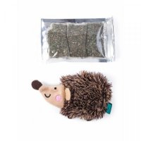 Zoon Nip-it Refillable Catnip Hoglet (Sachet Included)