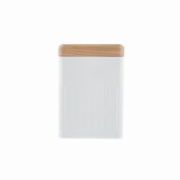 The Bakehouse & Co Medium Square Storage Canister - White
