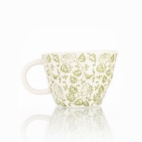 Siip Fundamental Green Floral Mug 1