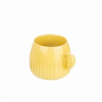 Siip Fundamental Round Embossed Mug - Yellow