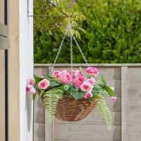 Faux Decor Easy Basket - Pink Perfection