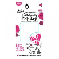 Zoon Bio-Compostable Poop Bags - 120 Pack, 8 Rolls