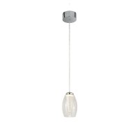 Searchlight Cyclone 1Lt Pendant With Clear Glass