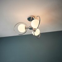 Orb 3light Semi Flush ceiling light